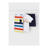 Mayoral Boys 3pc Summer T-shirt and Short Set